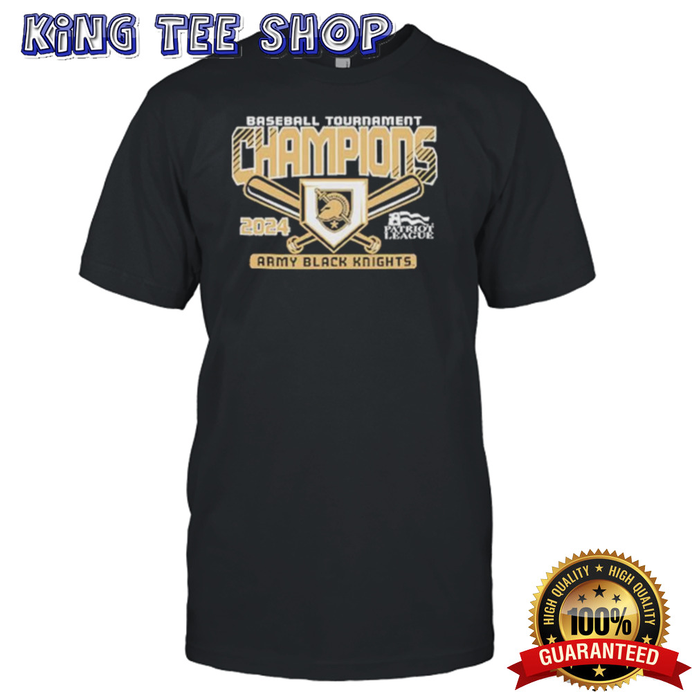 Army Baseball 2024 Patriot League Baseball Champions Shirt