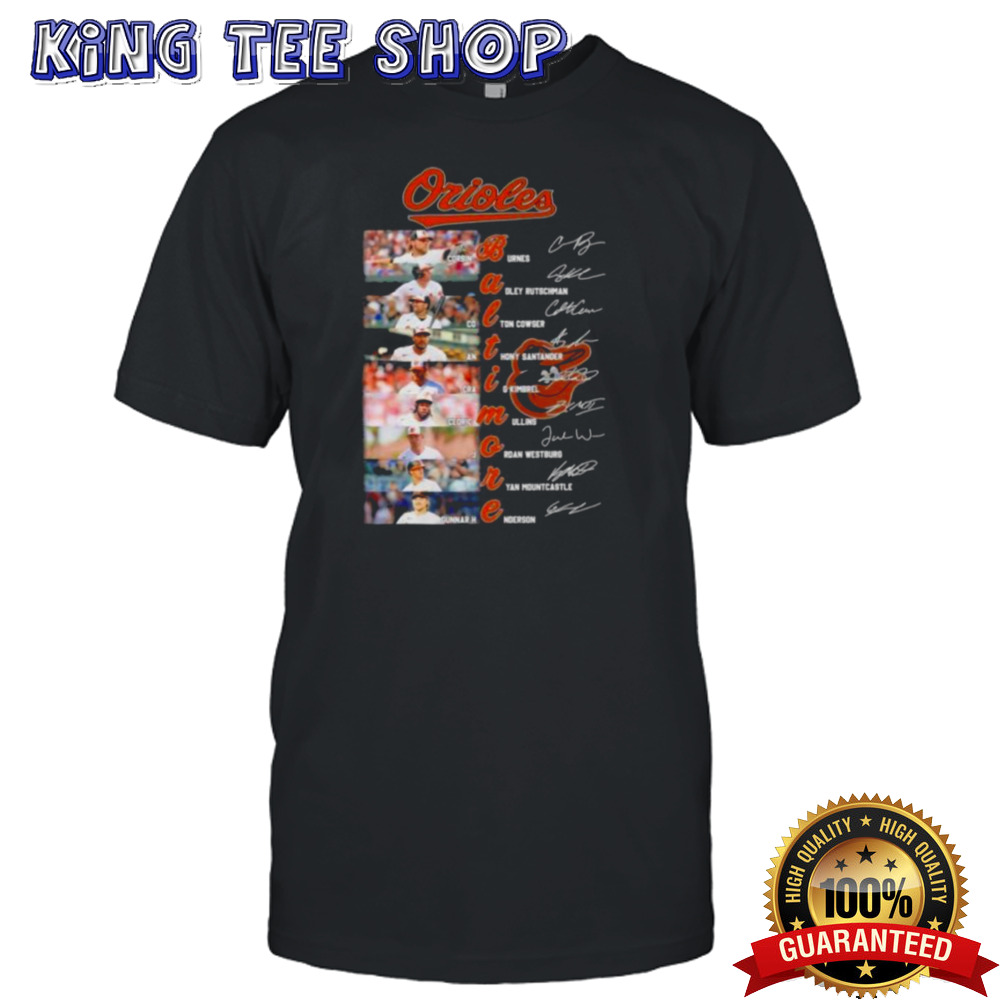 Baltimore Orioles Team Players 2024 Signature Shirt