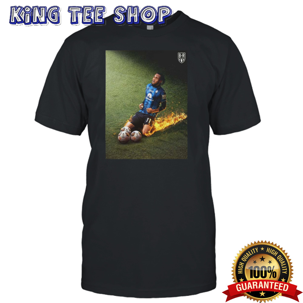 Ademola Lookman Scored A Hat Trick In The Europa League Final 2024 Atalanta BC Champions shirt