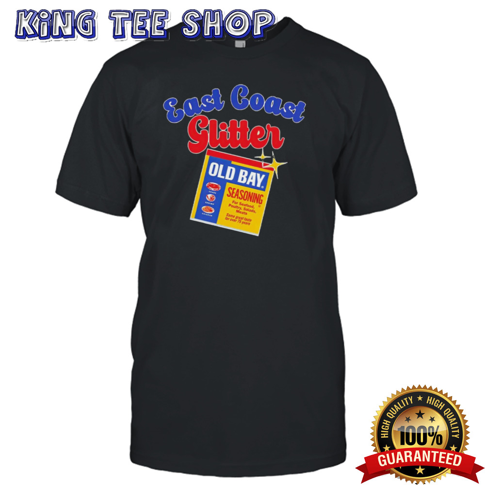 East coast glitter old bay seasoning shirt