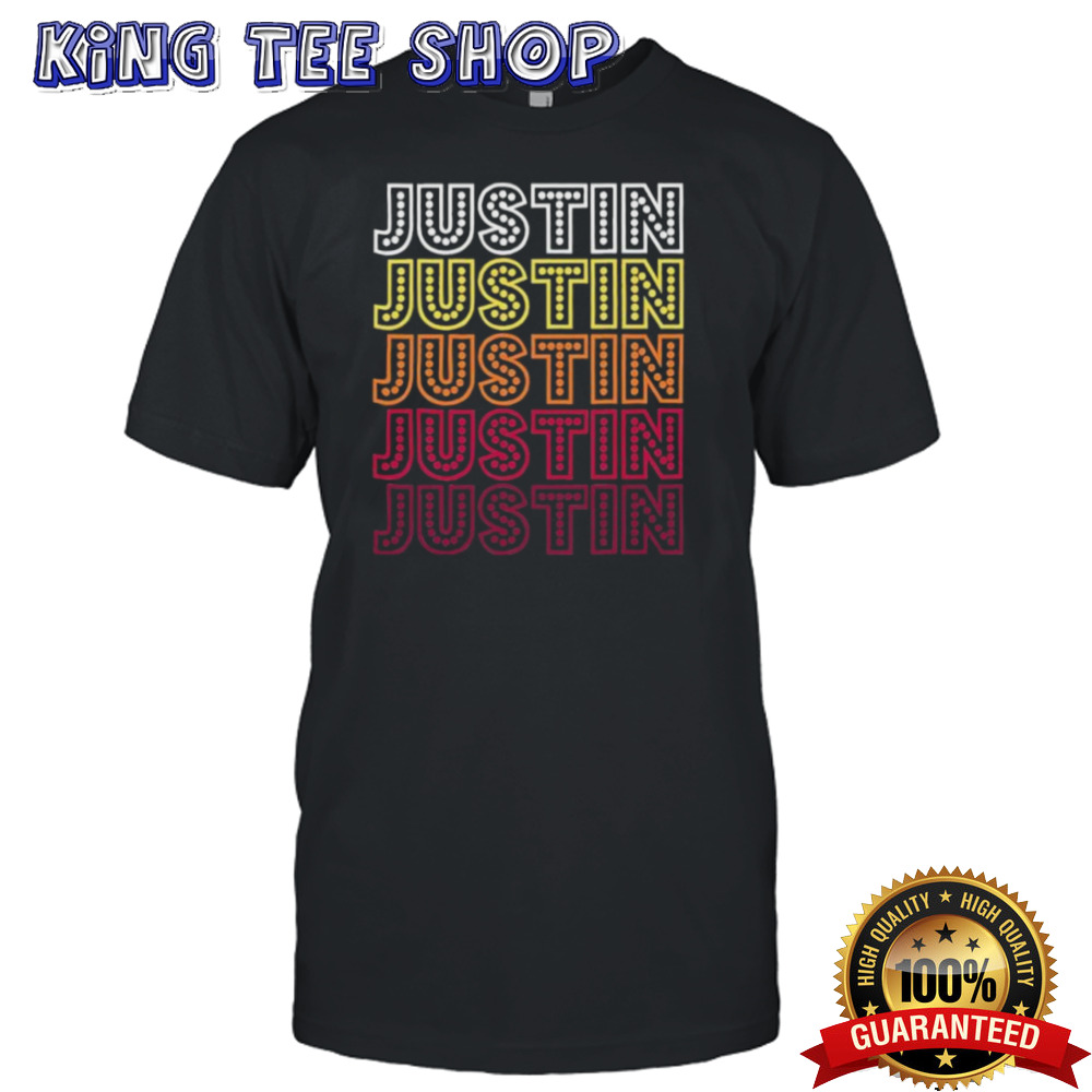 Justin First Name Justin Shirt