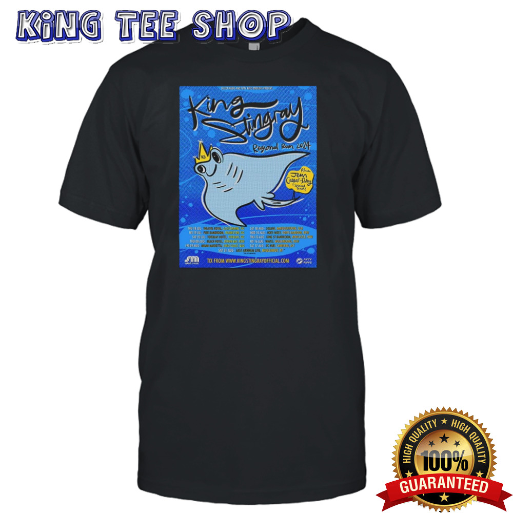 King Stingray Regional Run Tour 2024 In Australia Schedule List Date shirt