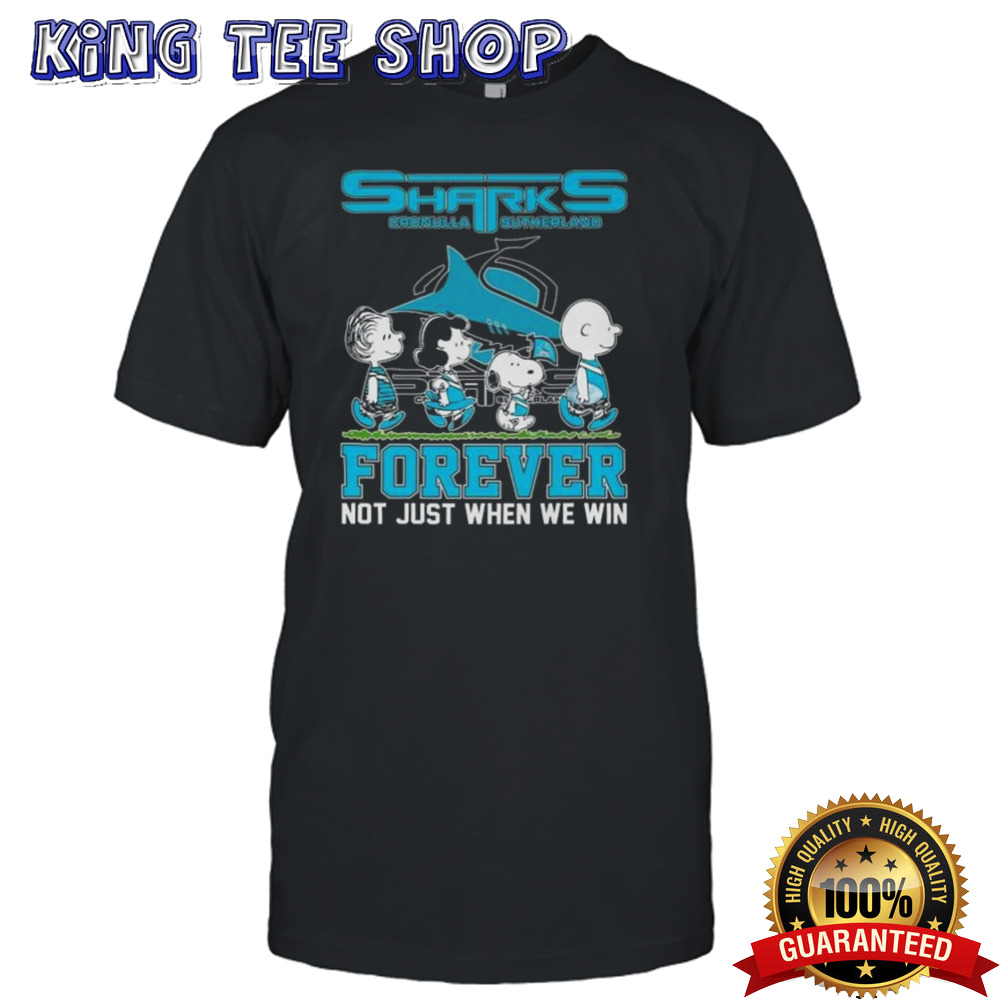 NRL Cronulla-Sutherland Sharks Forever Not Just When We Win Shirt