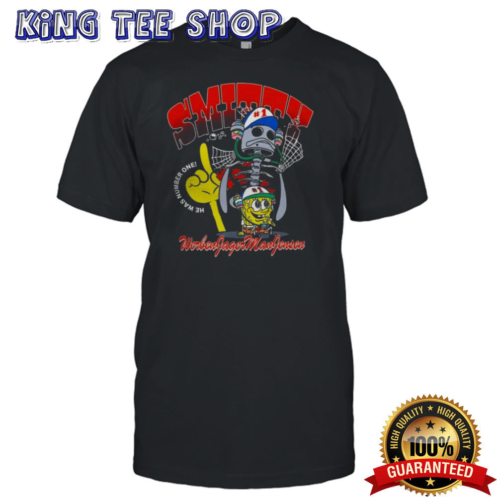 Spongebob Squarepants Smitty Werbenjagermanjensen Portrait T-shirt