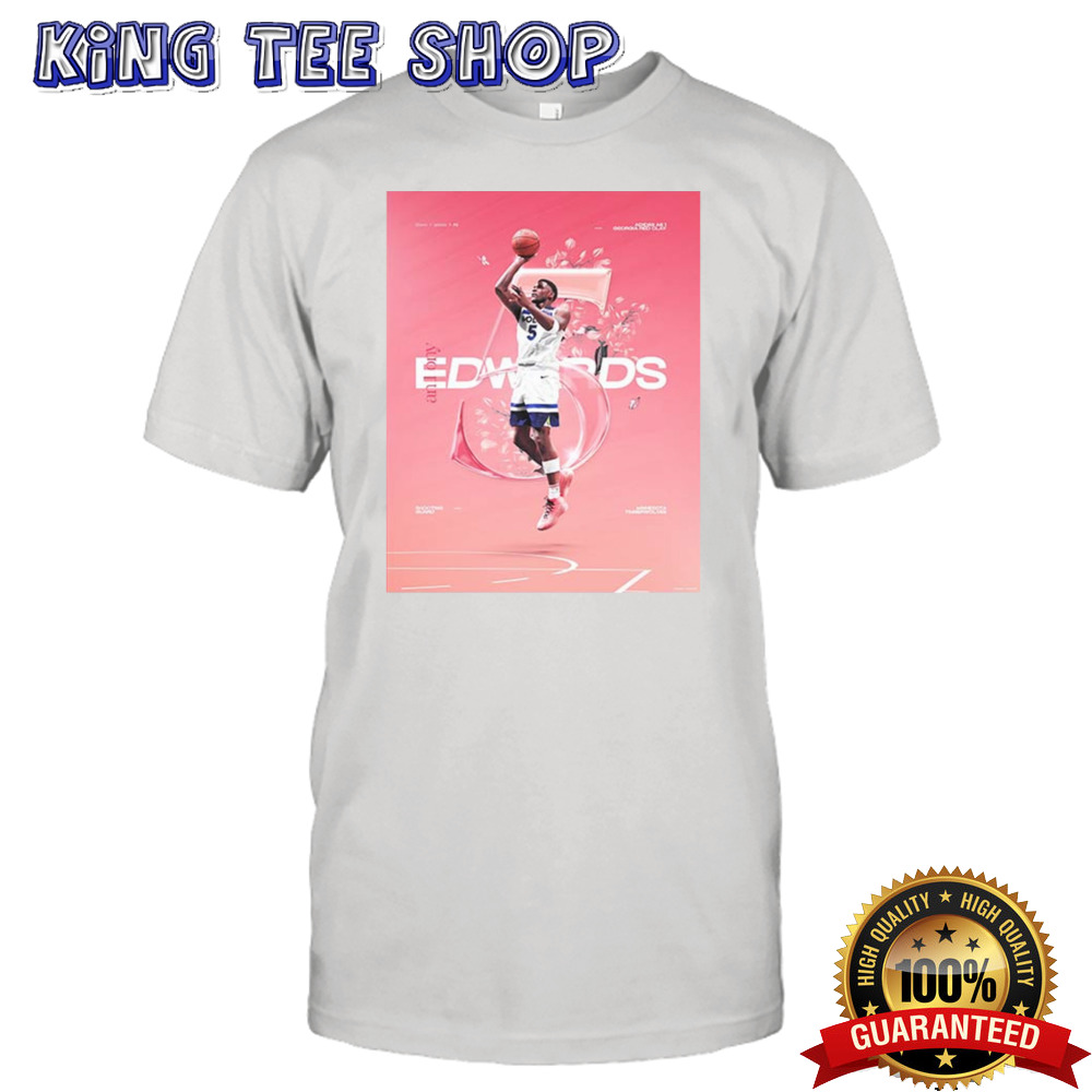 Anthony Edwards Adidas AE1 Georgia Red Clay Shooting Guard Unisex T Shirt