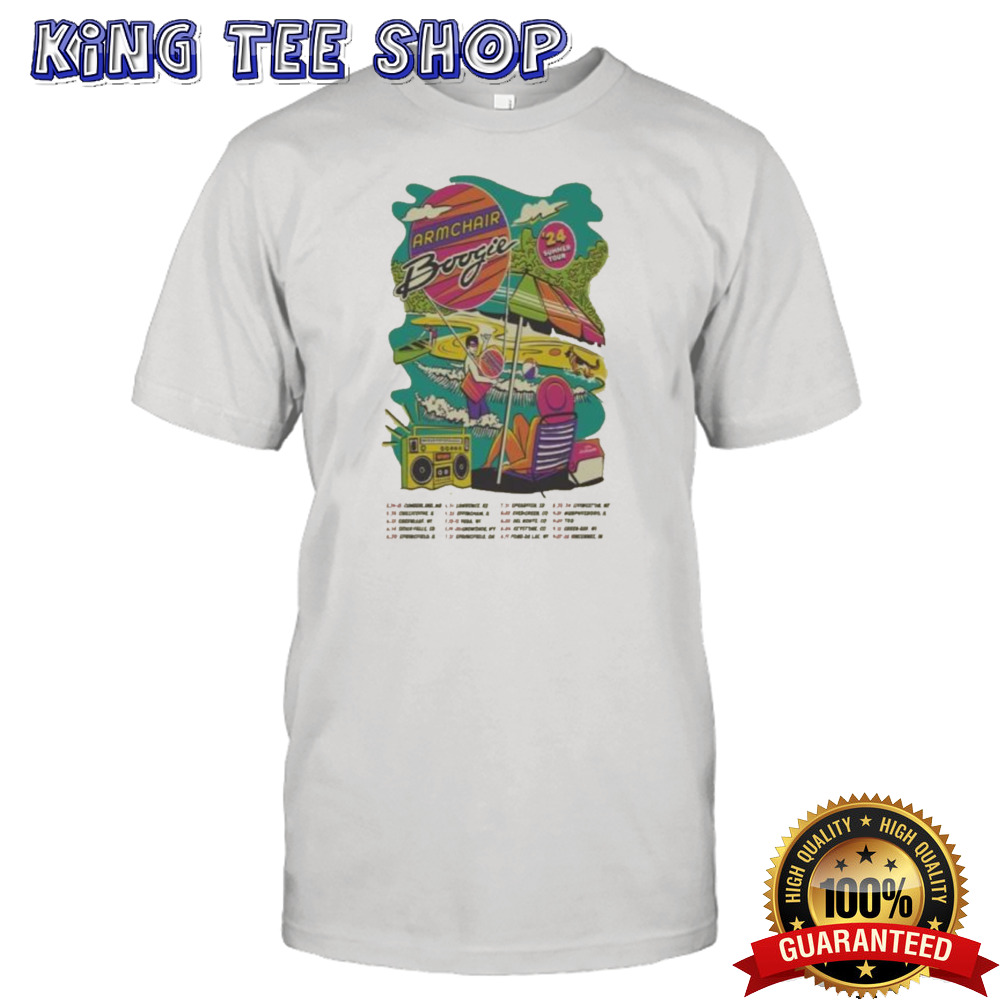 Armchair Boogie Summer Tour 2024 Poster Shirt