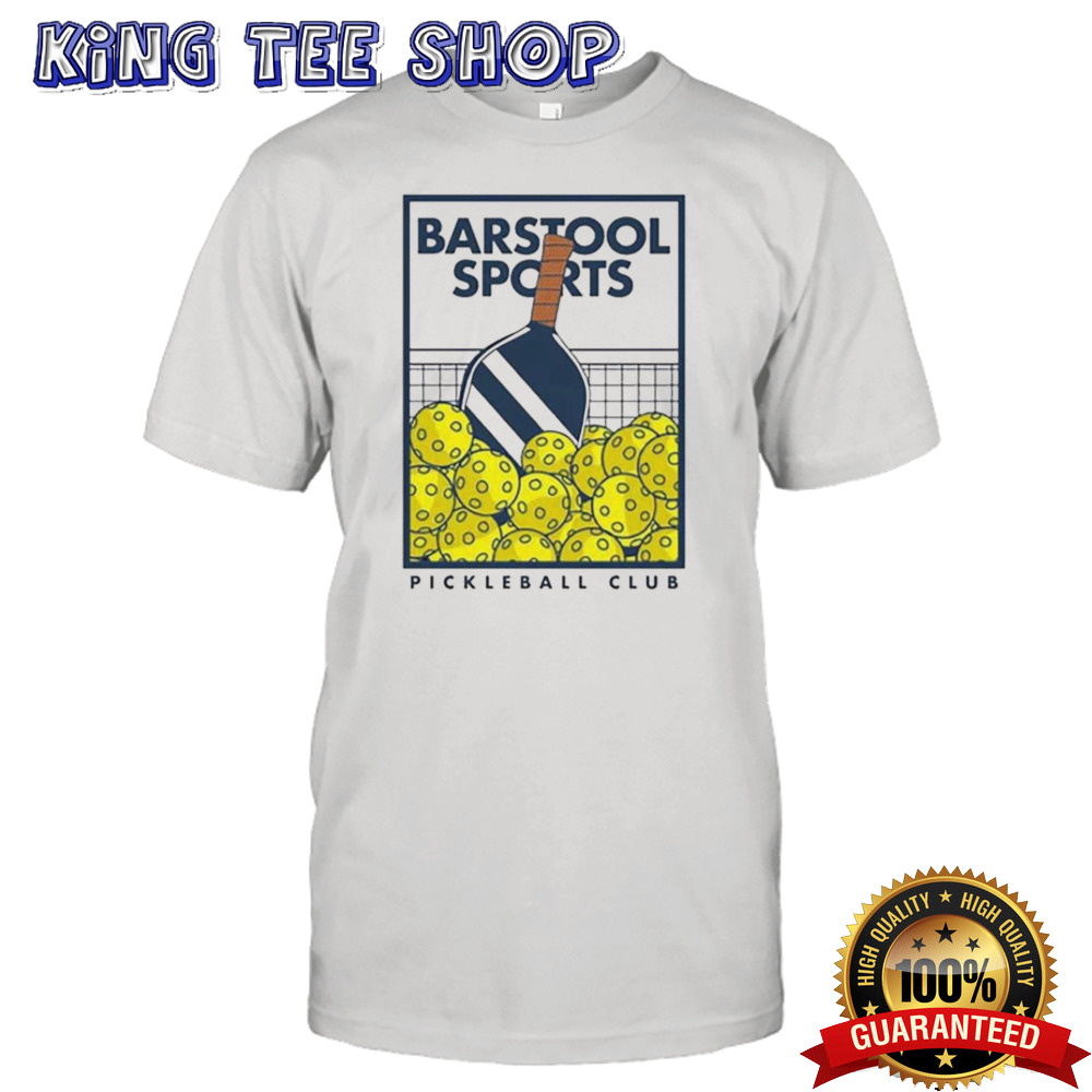 Barstool Sports Pickleball Paddle T shirt