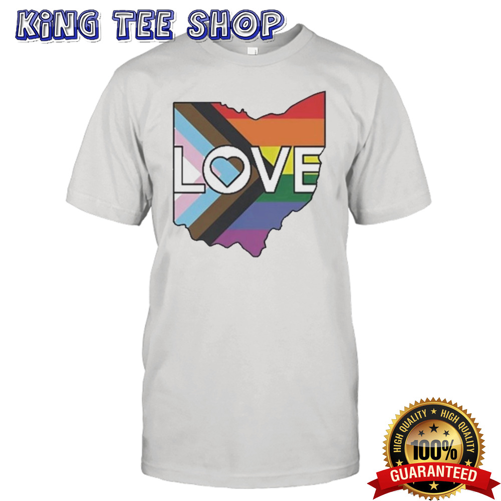 Cleco Ohio Love Progress Pride shirt