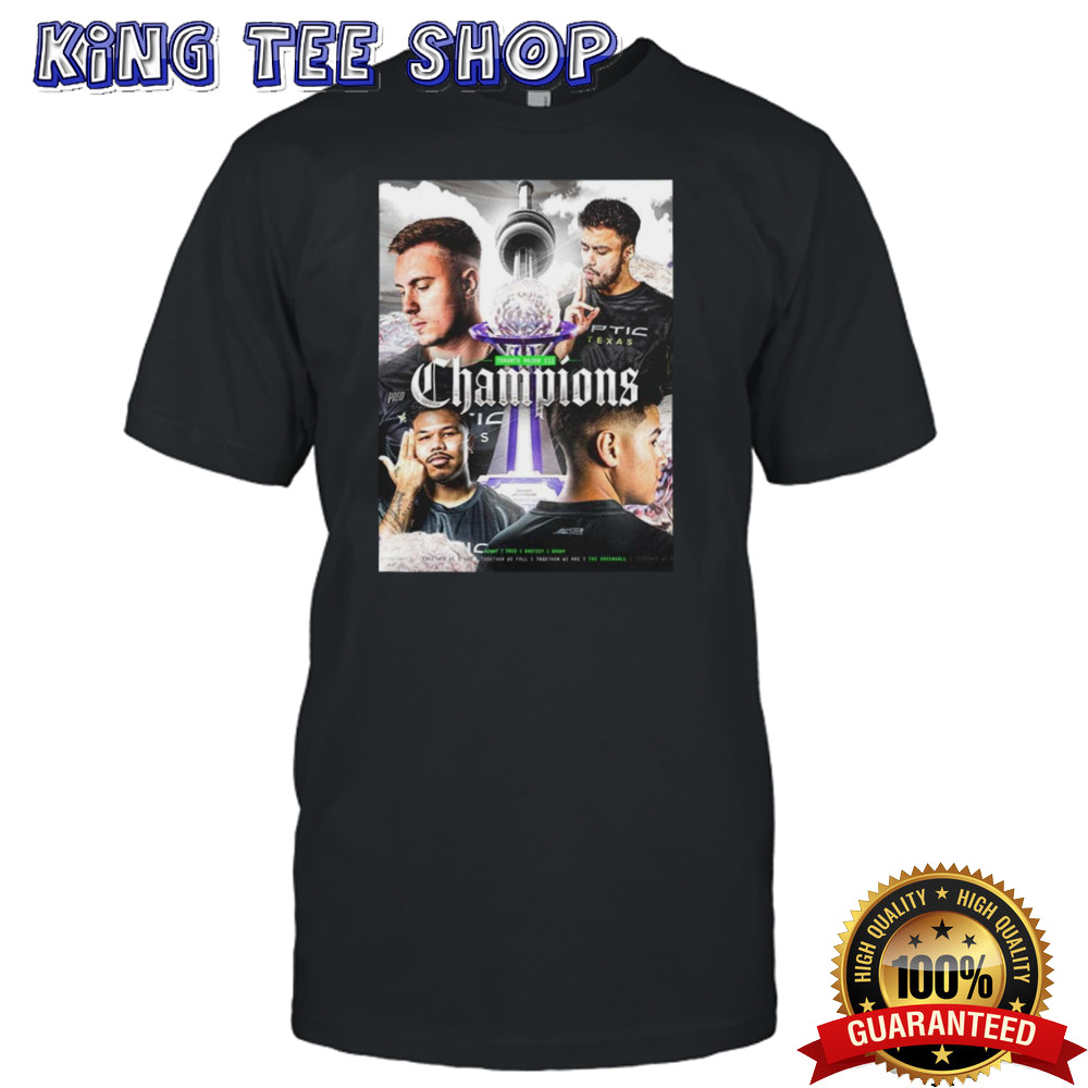 Congrats Optic Texas Champions Toronto Major 2024 Call of Duty League Toronto Ultra MAJOR III shirt
