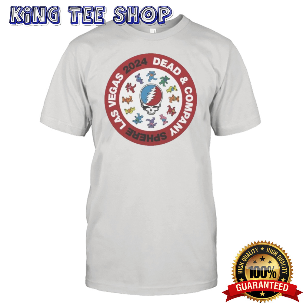 Dead & Co Dancing Bears Sphere Las Vegas 2024 Shirt