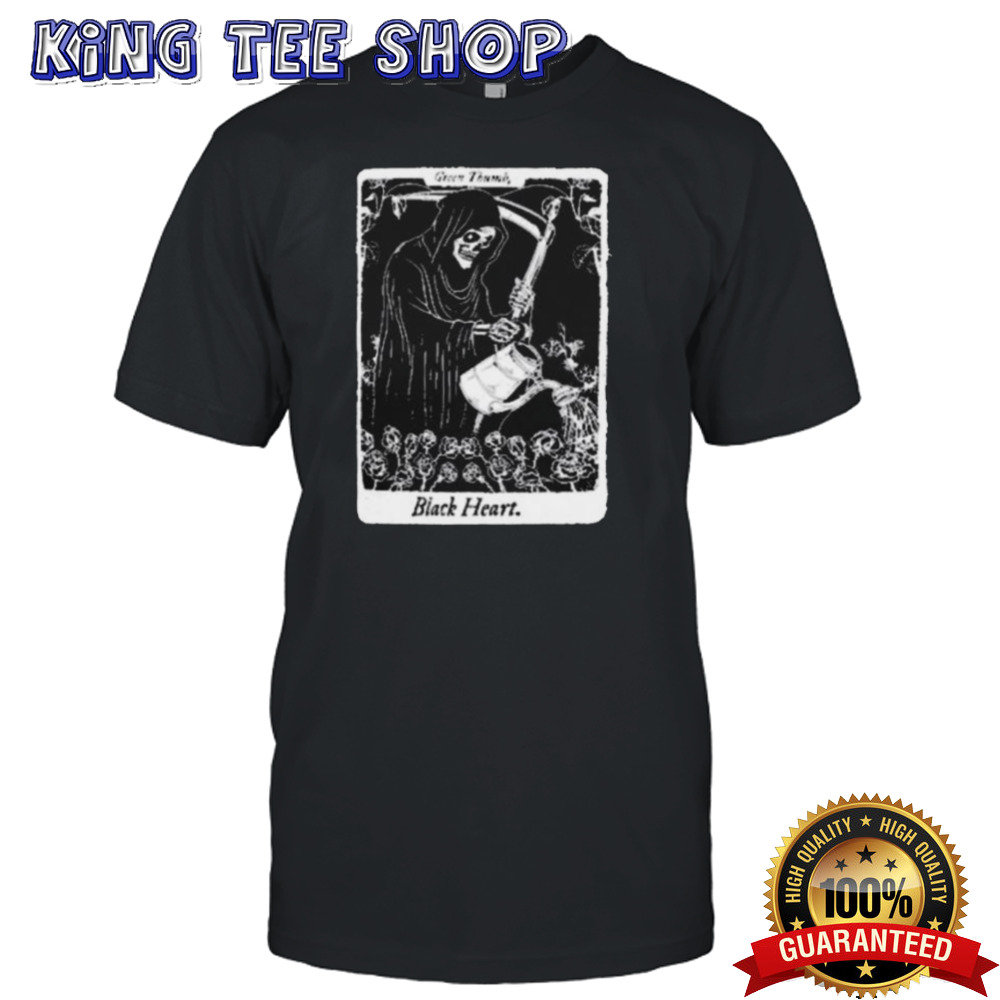 Green Thumb Black Heart Shirt