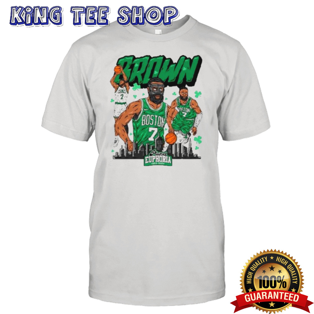 Jaylen Brown Boston Celtics Planet Euphoria Shirt