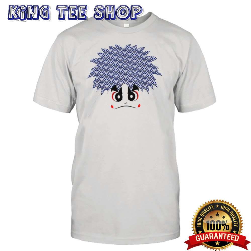 Kit Ellis wearing ganbare goemon konami digital entertainment shirt