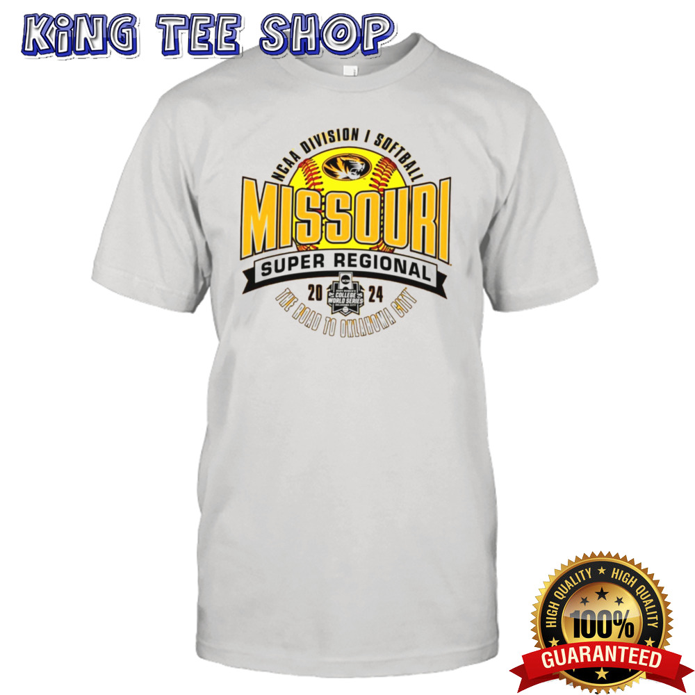 Missouri Tigers 2024 NCAA Division I Softball Super Regional – Columbia shirt