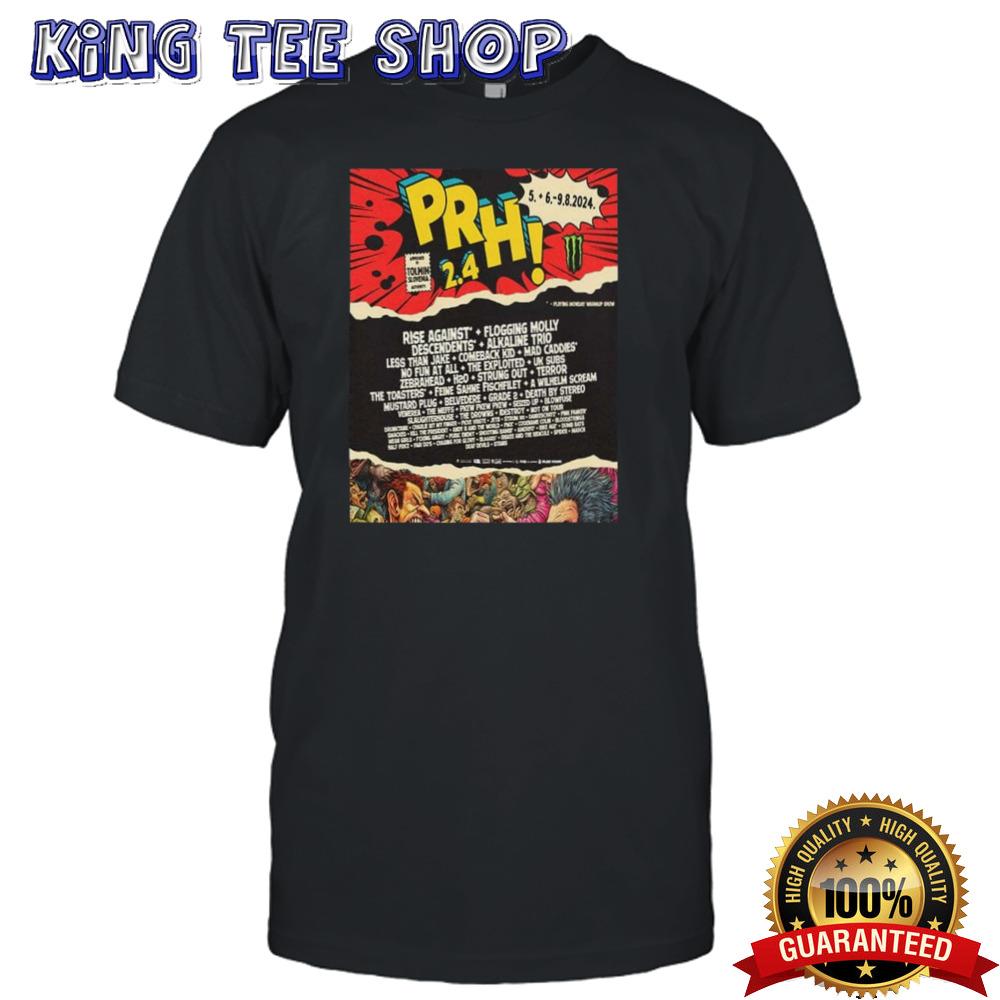 PRH 2024 First Lineup Announcement Approved By Tolmin Slovenia Authority Starts On August 5 shirt
