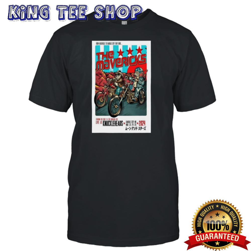 The Mavericks Kansas City MO May 23rd-25th 2024 Poster Shirt