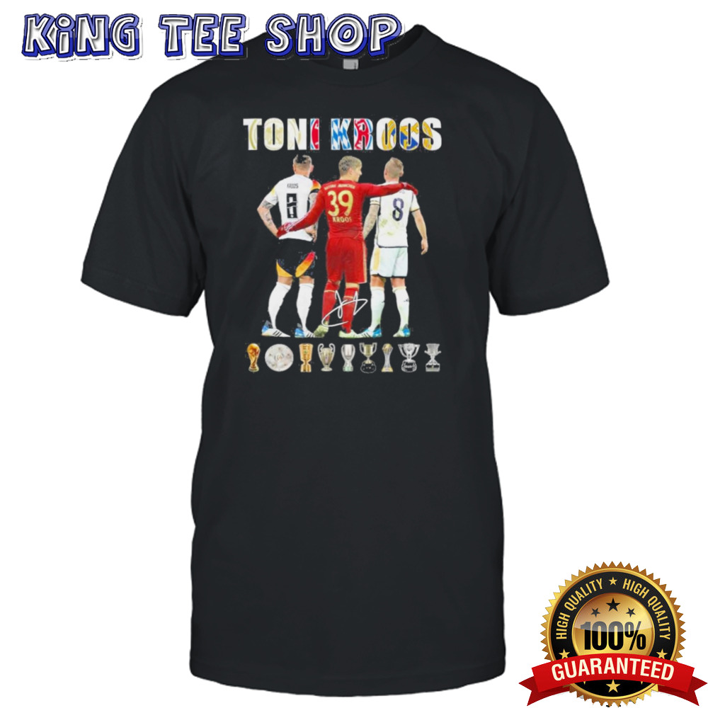 Toni Kroos Retirement With The Titles And Love T Shirt