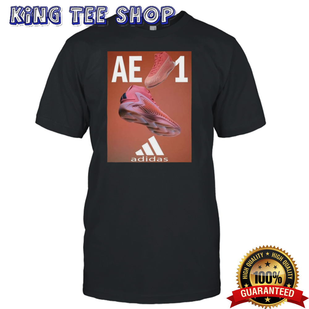Anthony Edwards Dunking In The Adidas AE 1 Georgia Red Clay Minnesota Timberwolves vs Dallas Mavericks NBA 2024 shirt