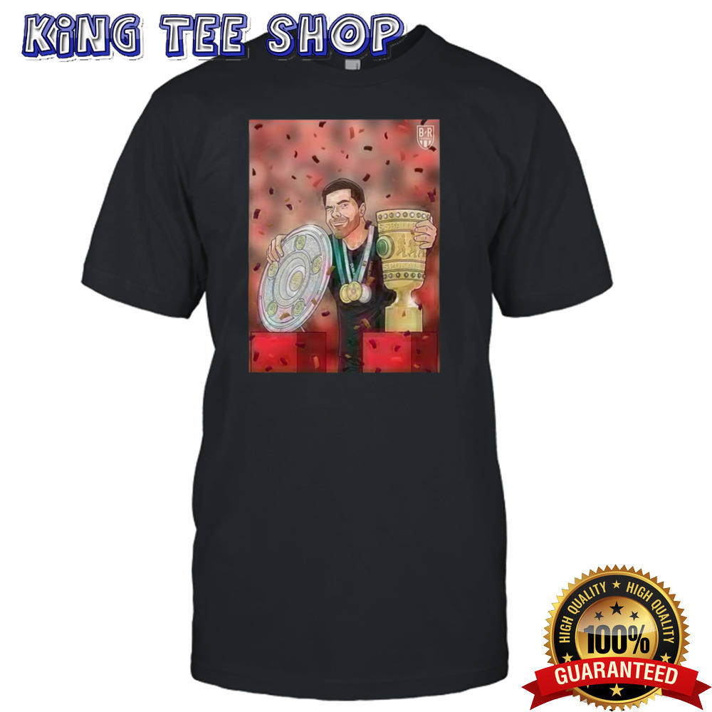 Bayer Leverkusen Wins The DFB Pokal And Does The Domestic Double German Football Association Champions shirt