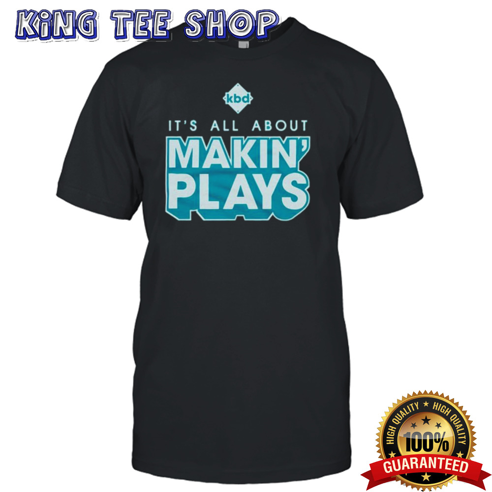 Official Kickball Dad It’s All About Making Plays Shirt