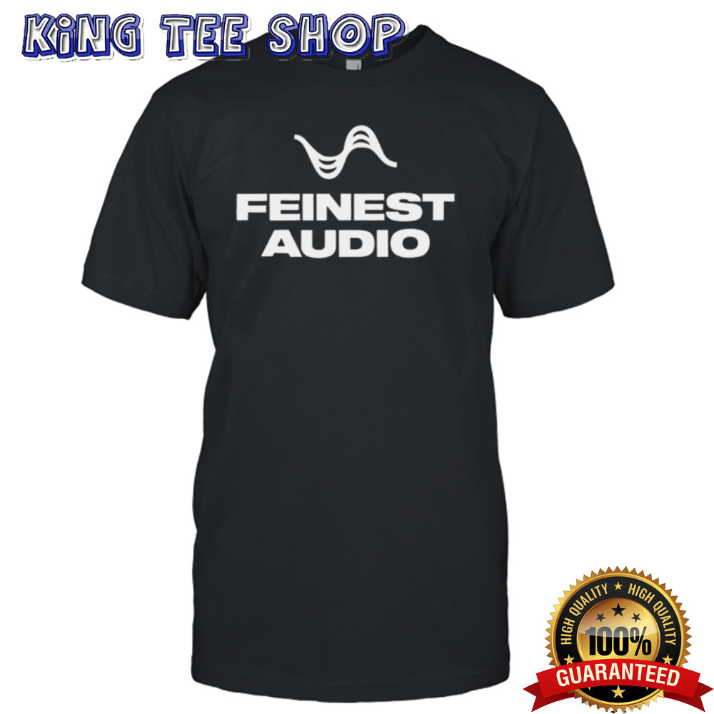 Stuart Feiner Wearing Feinest Audio Shirt
