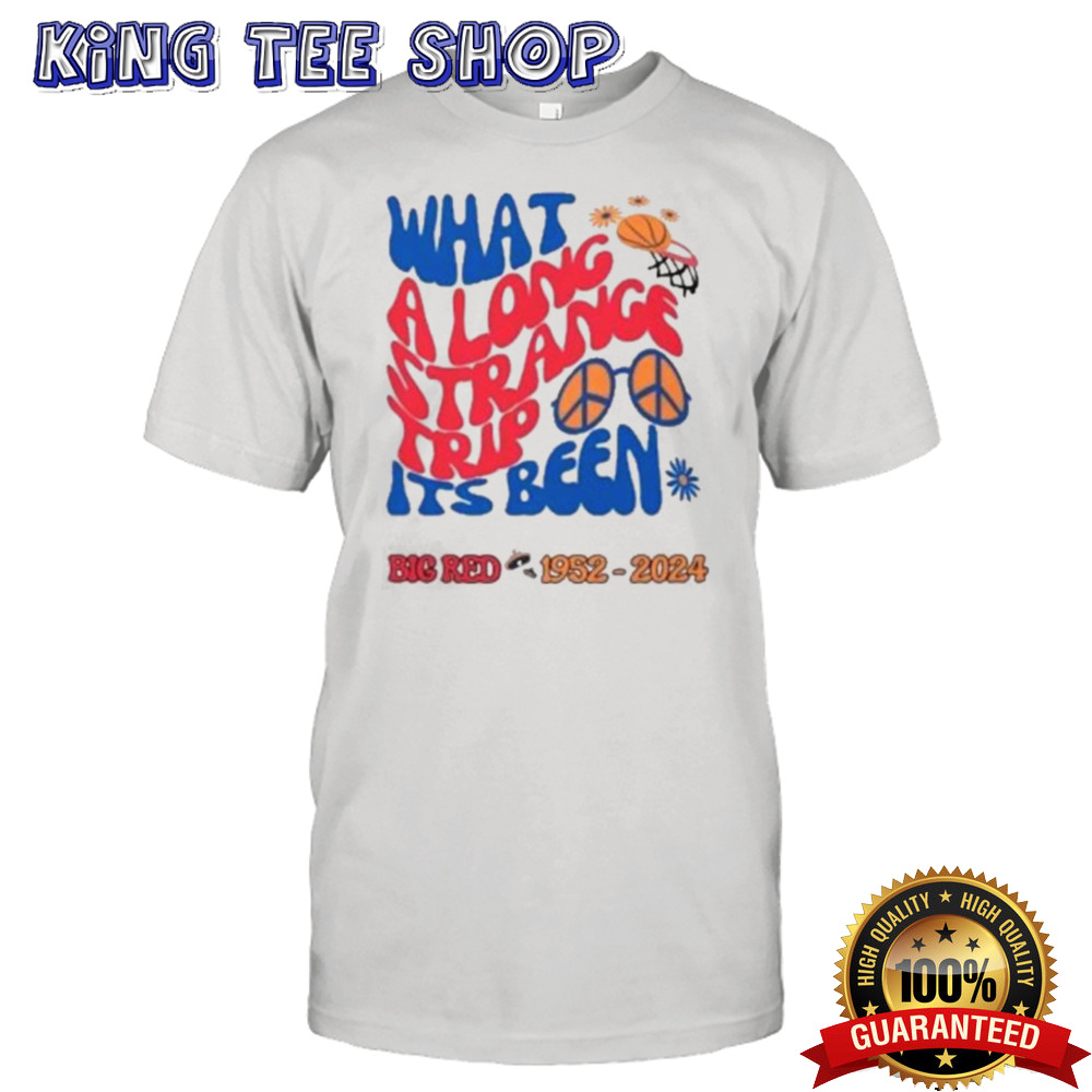 Bill Walton What A Long Strange Trip It’s Been Big Red 1952-2024 Shirt