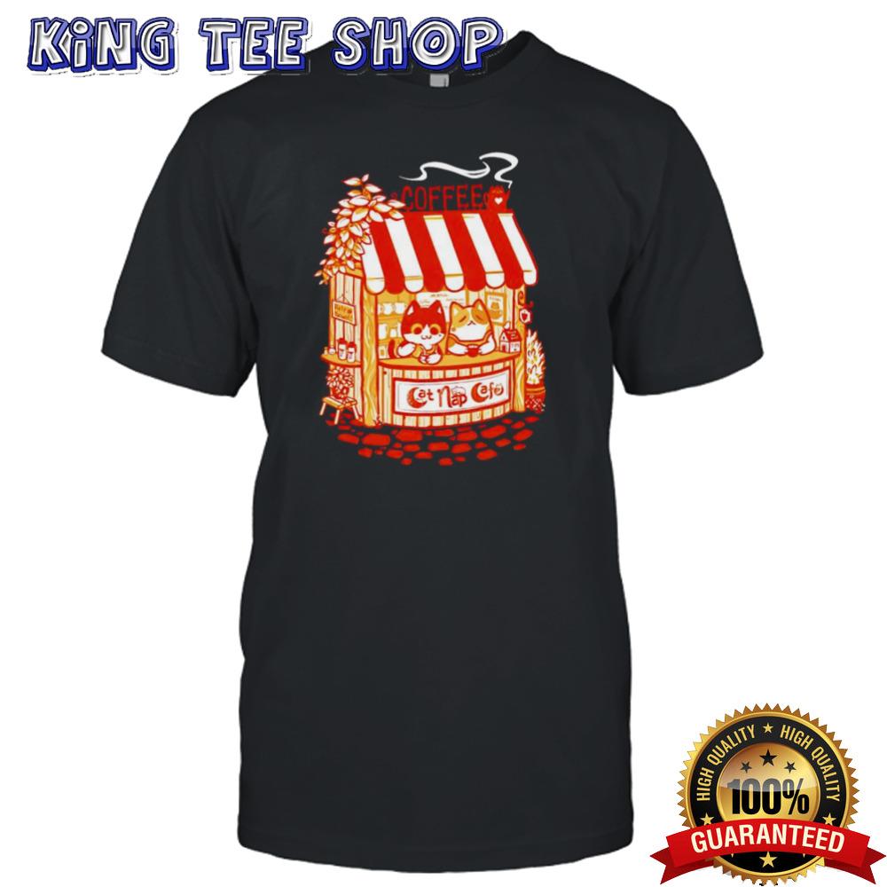 Lazy cafe cat nap cafe shirt