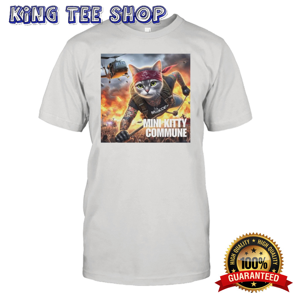 Mini Kitty Commune Rescue Team 2024 shirt
