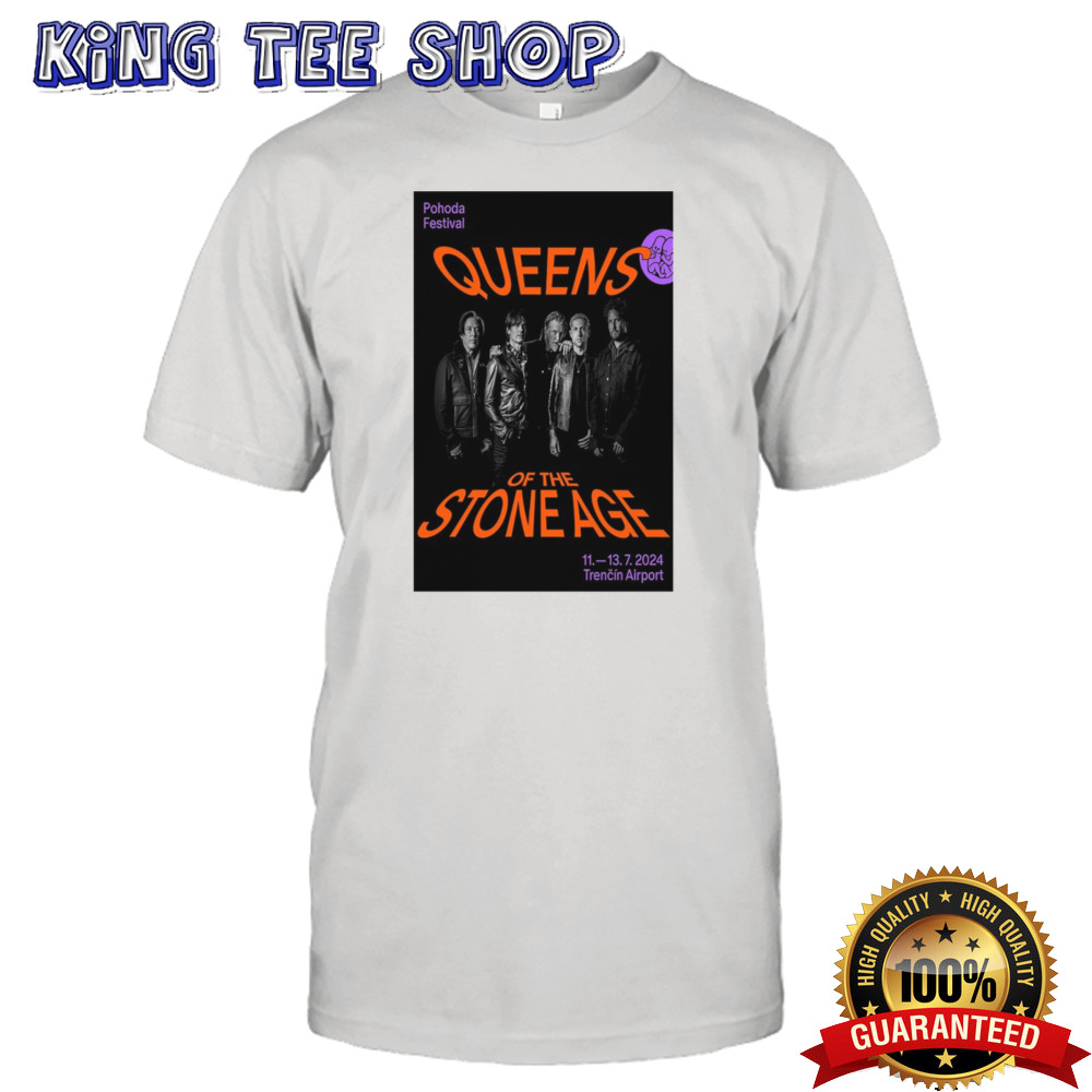 Queens of the Stone Age Pohoda Festival 11-13 July 2024 Trenčín Airport Poster  shirt