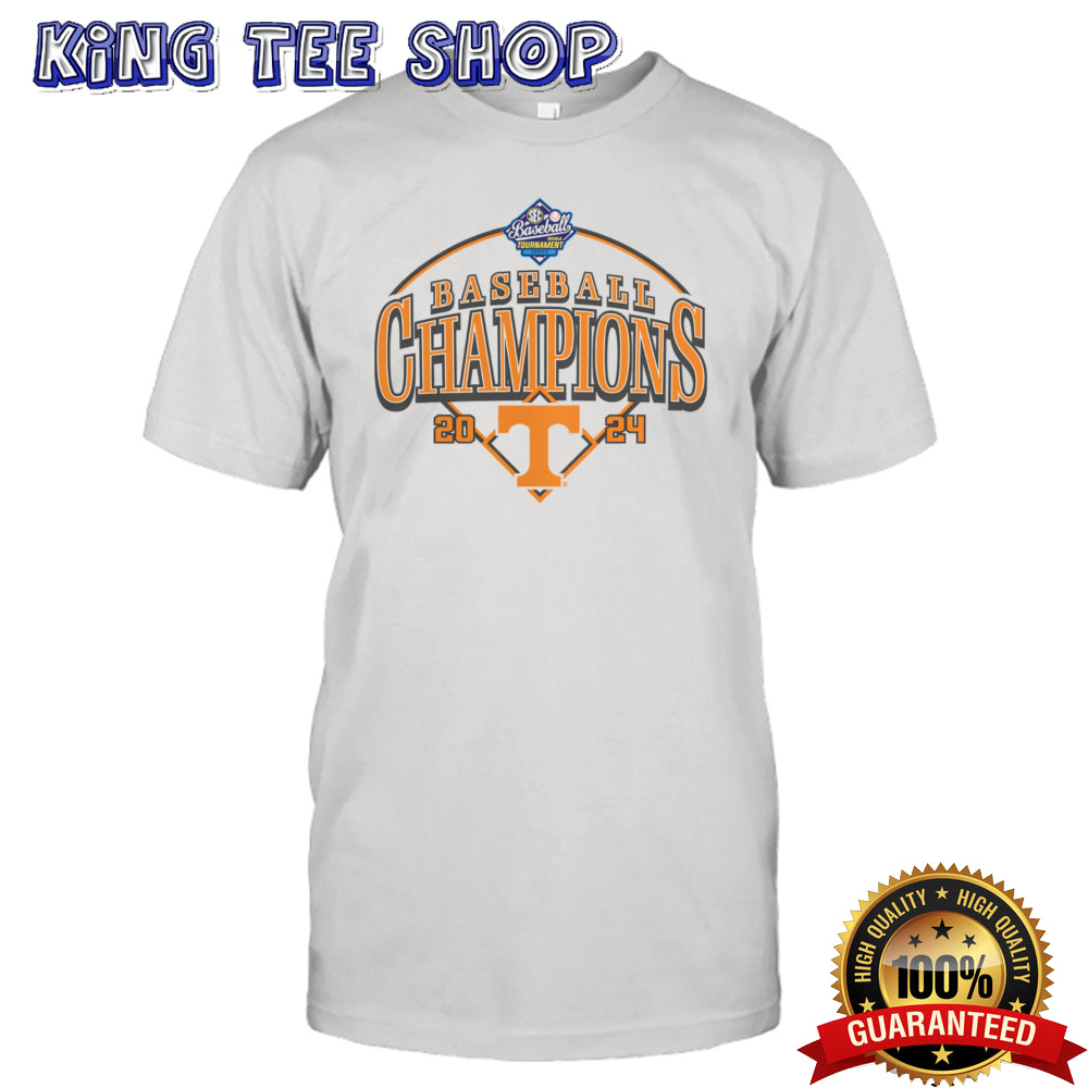 Tennessee Baseball 2024 SEC Conference Tournament Champions Curveball Break shirt