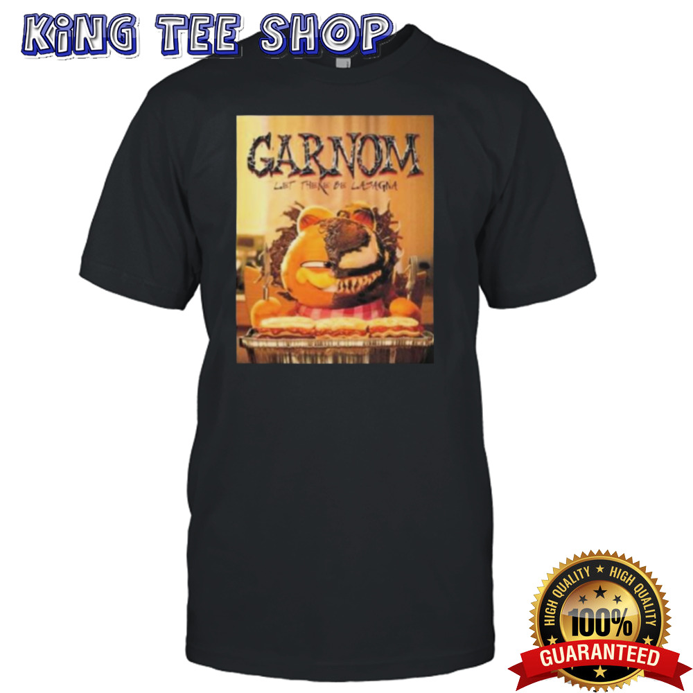 Official Venom Let There Be Carnage Insprired Poster For The Garfield Movie Shirt