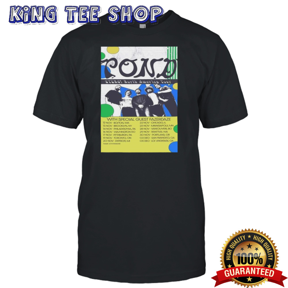 Pond Band North America Tour 2024 With Fazerdaze Poster T-shirt