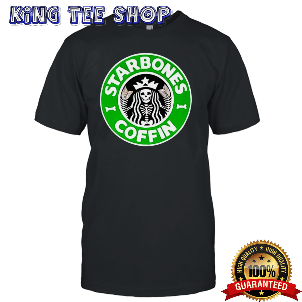 Starbones Coffin logo shirt
