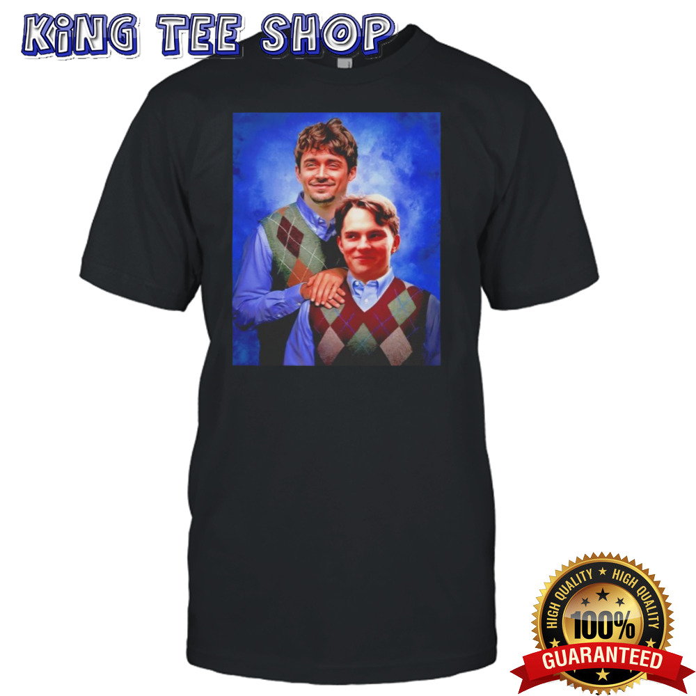 Step Brothers Charles Leclerc and Oscar Piastri shirt