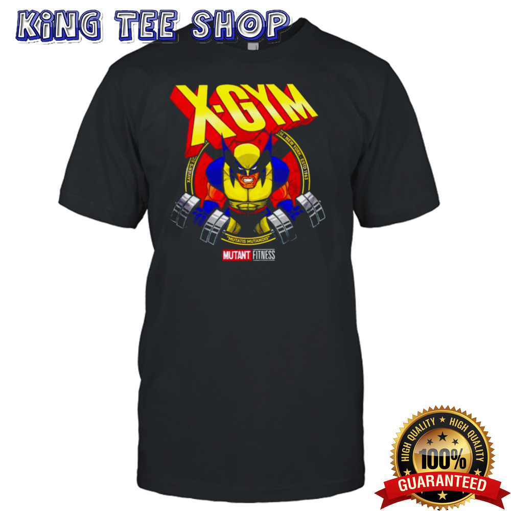 X-Gym Mutant Fitness Wolverine shirt