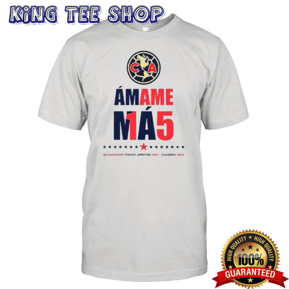 Club América 15 Bicampeonato T Shirt