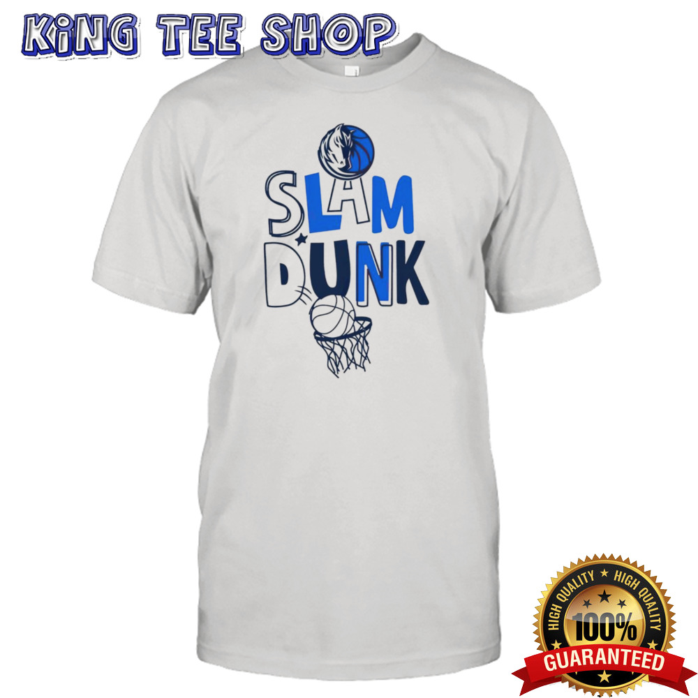 Dallas Mavericks slam dunk shirt