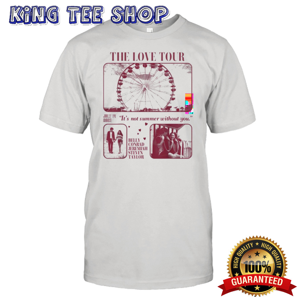 The summer i turned pretty the love tour season 2 shirt