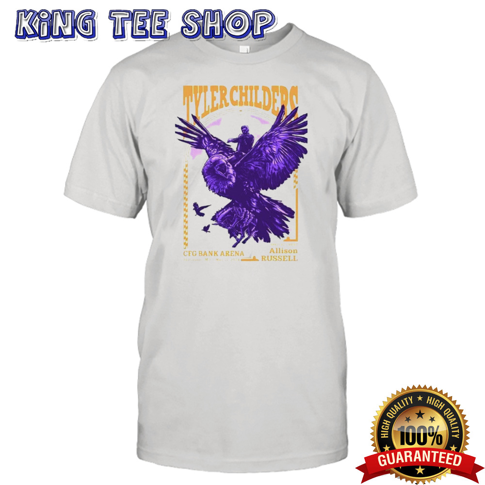 Tyler Childers Show 2024 At CFG Bank Arena Baltimore MD On May 27 With Allison Russell Poster Shirt