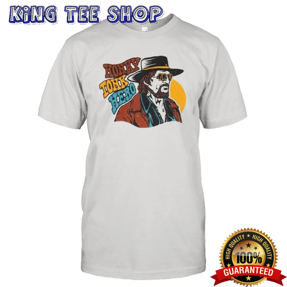Waylon Jennings Honky Tonk Hero shirt