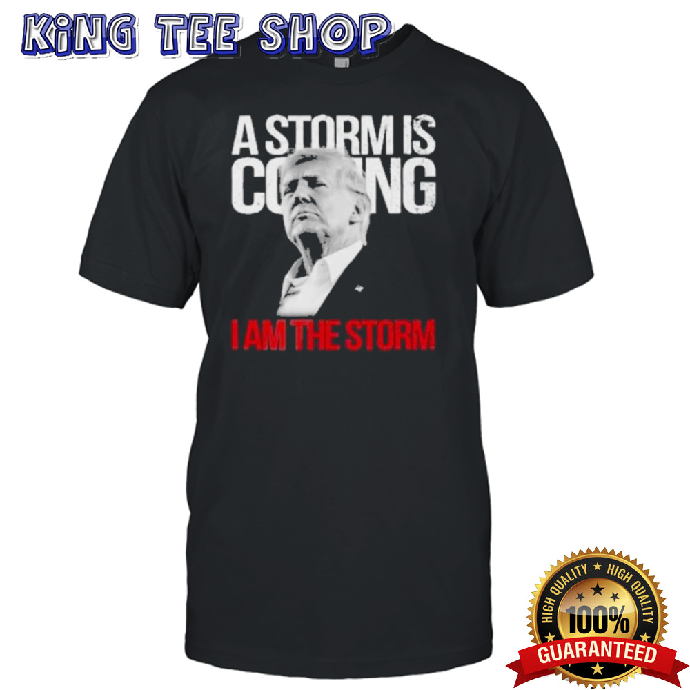 A Storm Is Coming I Am The Storm Trump 2024 T-Shirt