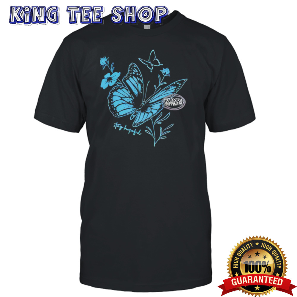 Aimsey Stay Hopeful Butterflies Shirt