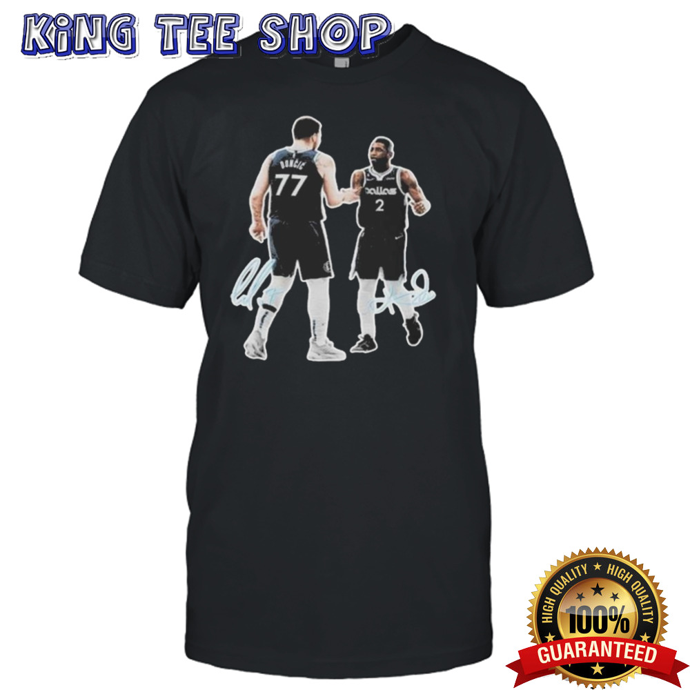 Dallas Mavericks Groovy Luka Doncic Signatures Shirt