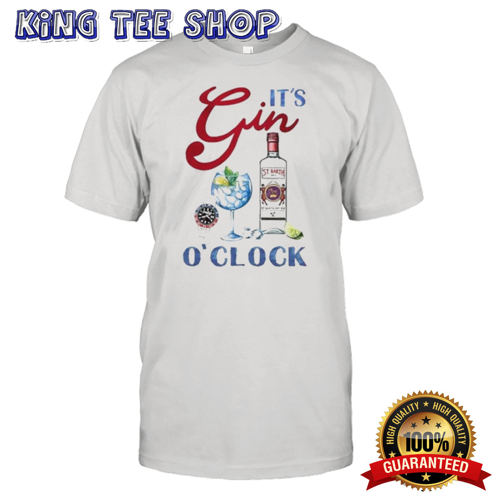 Nini Scuderiafemboy It’s Gin O’clock Shirt