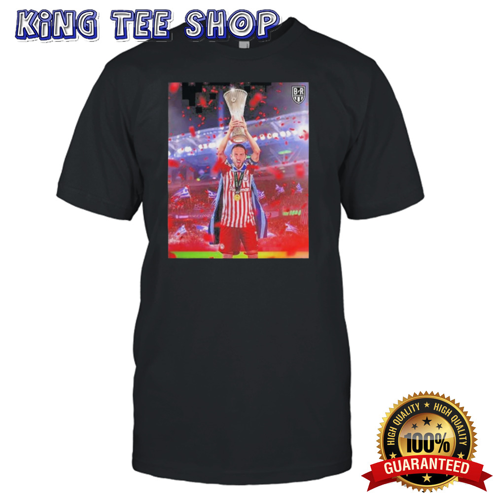 Olympiakos FC Beat Fiorentina To Win The UEFA Europa Conference League 2024 shirt