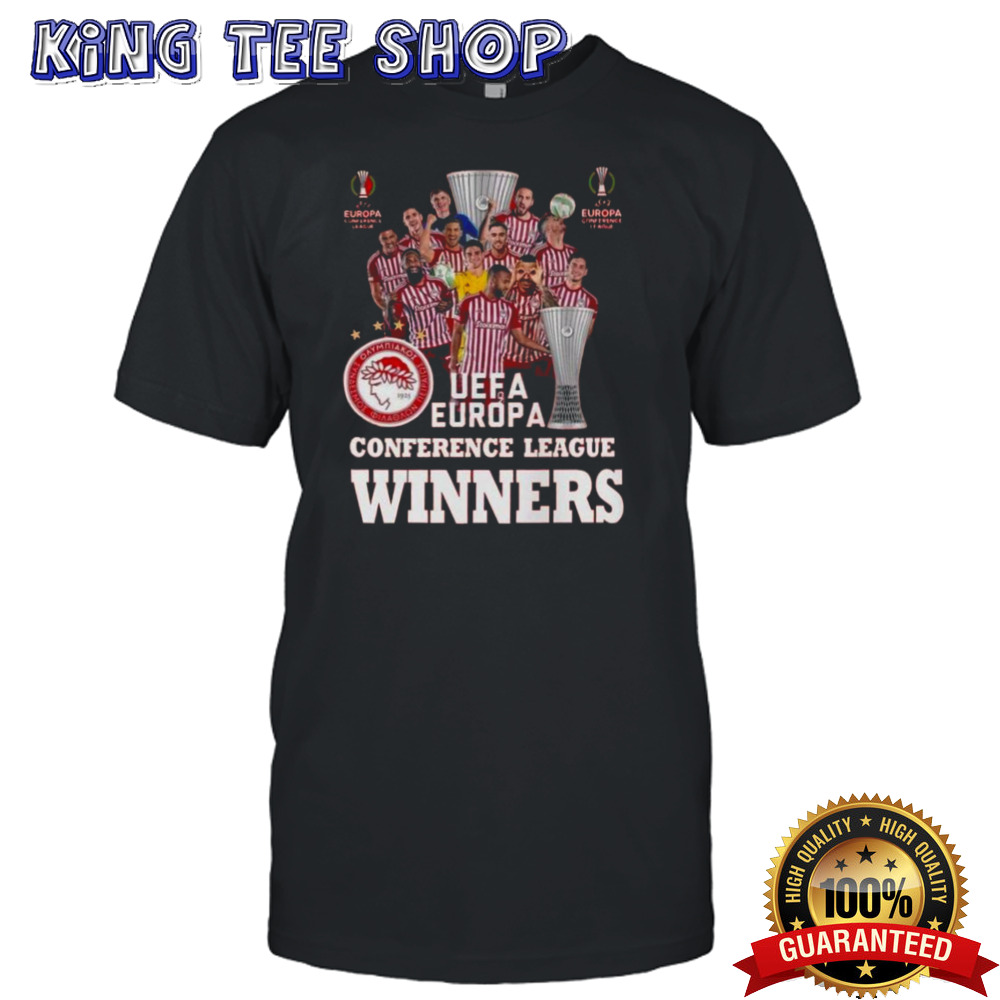 Olympiakos F.C. UEFA Europa Conference League Winners Shirt