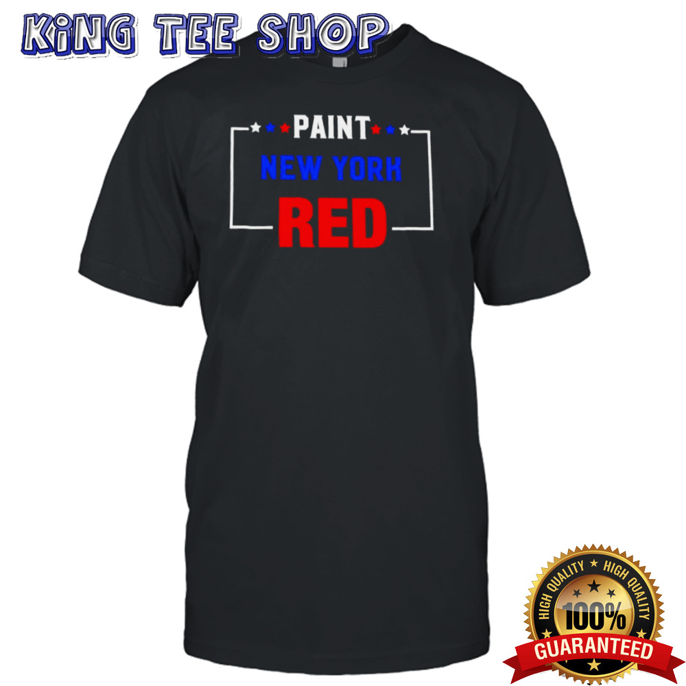 Paint New York Red Trump 2024 Shirt