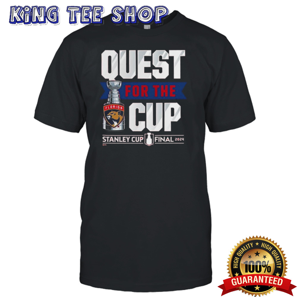 Quest For The Cup Florida Panthers 2024 Stanley Cup Final T-Shirt