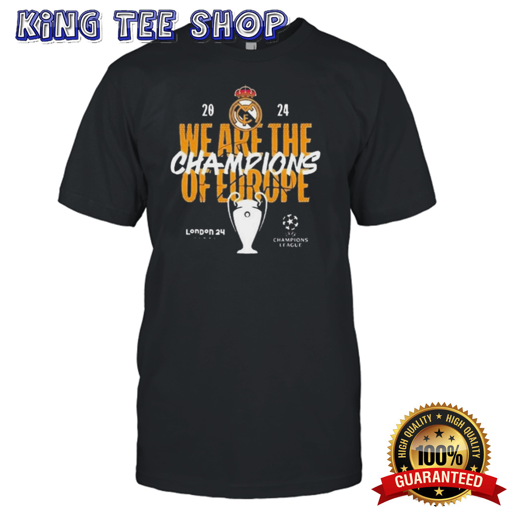 Real Madrid European Champions 2024 Shirt