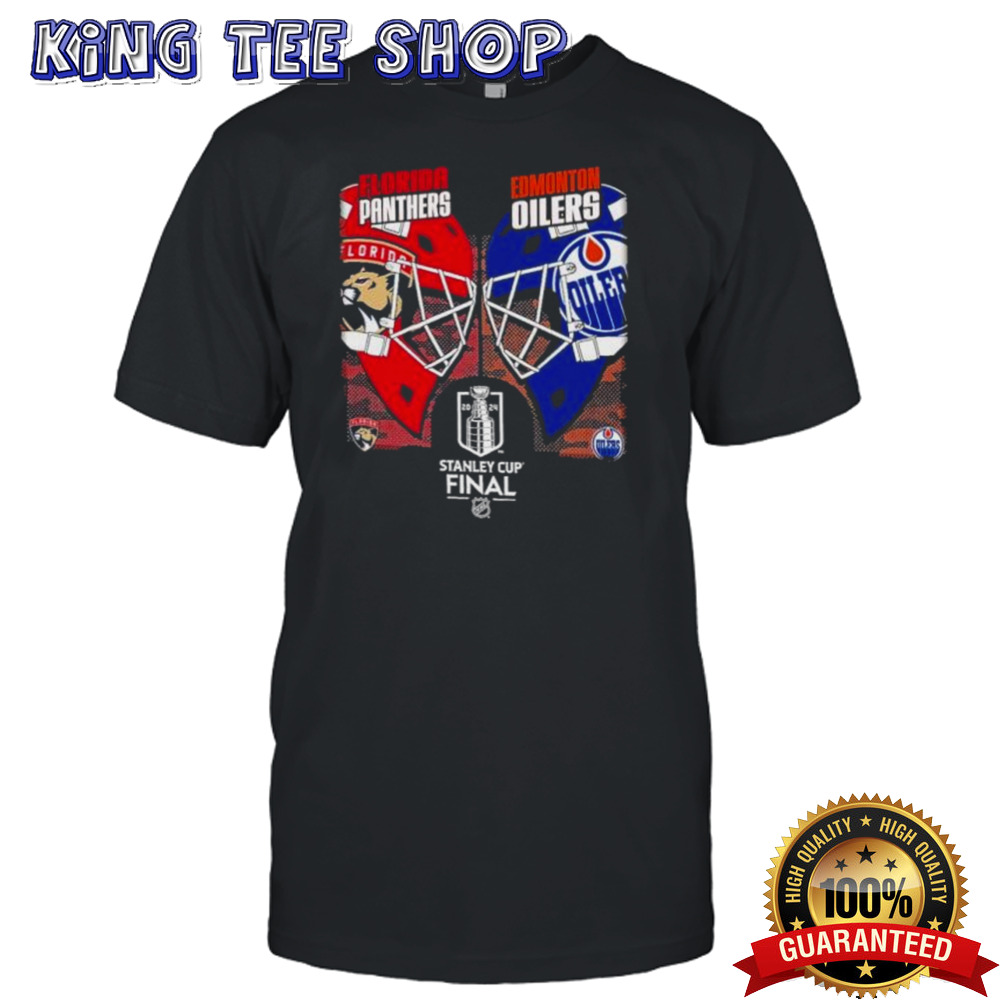 2024 Florida Panthers Vs Edmonton Oilers Stanley Cup Final Match Up T shirt
